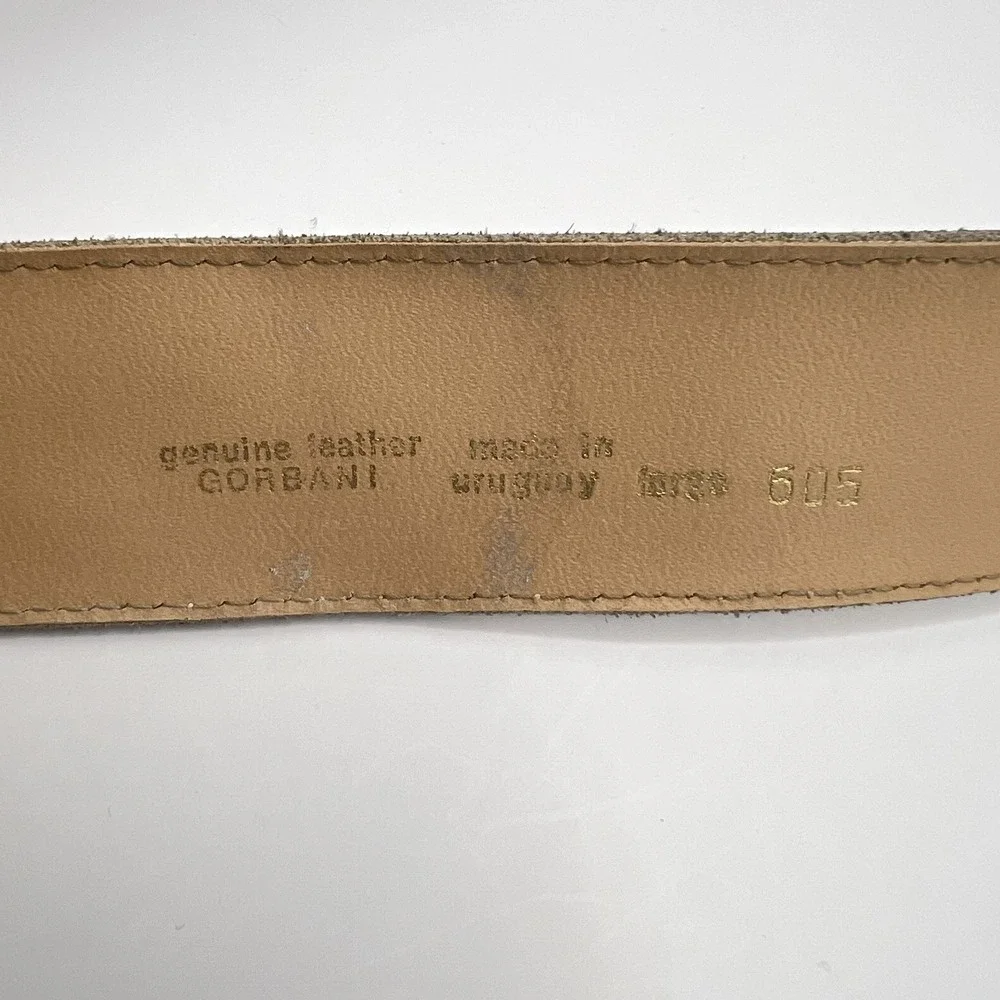 VTG Gorbani Genuine Leather Belt 28-34